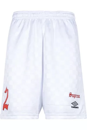 Supreme Sports Shorts - X Umbro soccer shorts - White