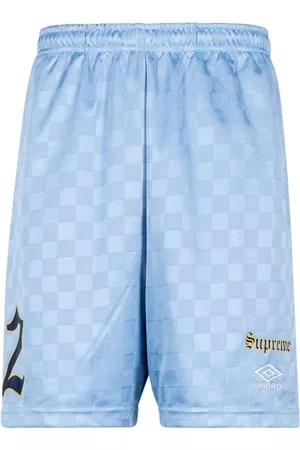 Supreme Sports Shorts - X Umbro soccer shorts - Blue