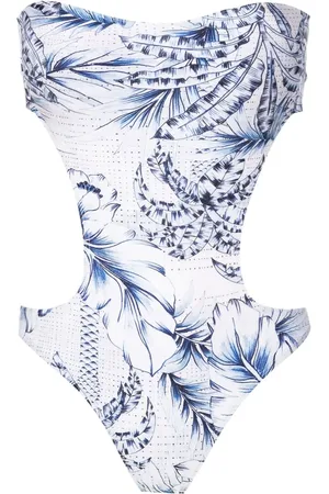 Lygia & Nanny Palm-tree print swimsuit