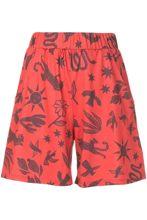 Lygia & Nanny Lara Estampado graphic-print shorts