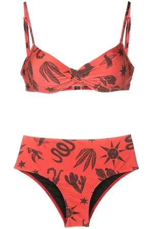 Lygia & Nanny Veronica printed bikini set