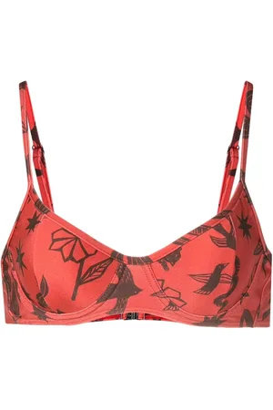 Lygia & Nanny Fiji printed bikini top