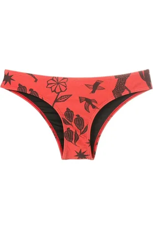 Lygia & Nanny Waikiki graphic-print bikini bottoms