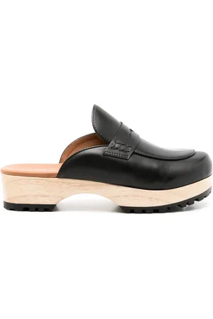 Sarah Chofakian Sarah leather clogs