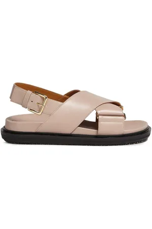Marni Fussbet leather sandals