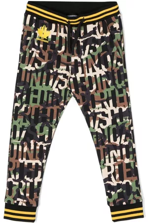Dsquared2 Camouflage-print cotton trousers - DQC03