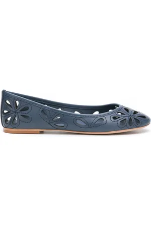 Sarah Chofakian Leather ballerinas