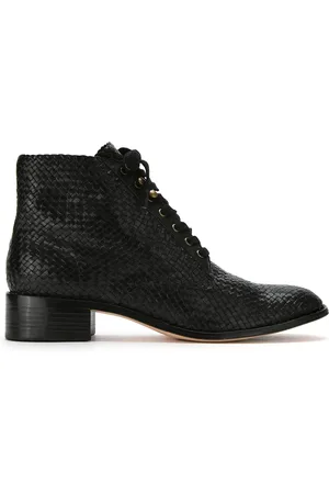 Sarah Chofakian Leather ankle length boots