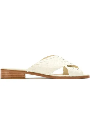 Sarah Chofakian Leather flat sandals