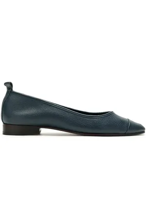 Sarah Chofakian Nuage almond-toe flats