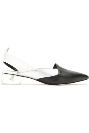 Studio Chofakian Leather heeled pumps