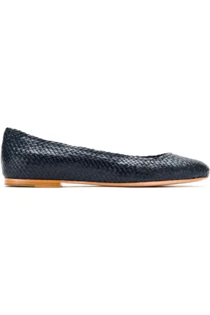 Sarah Chofakian Leather ballerina shoes