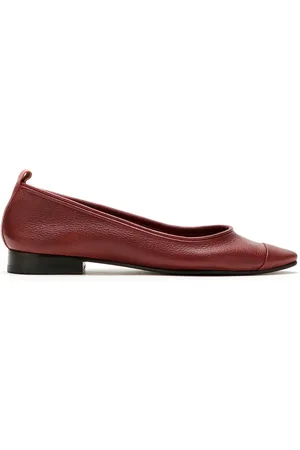 Sarah Chofakian Nuage almond-toe flats