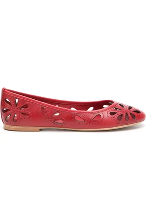Sarah Chofakian Leather ballerinas