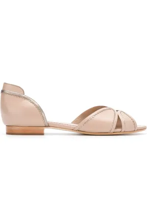 Sarah Chofakian Leather ballerinas