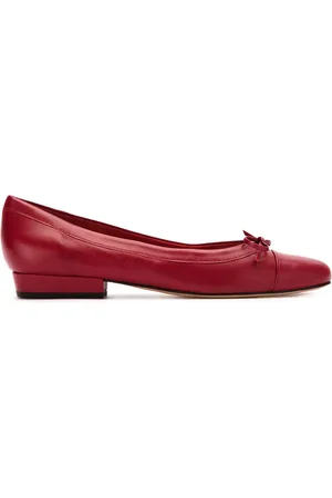 Sarah Chofakian Leather ballerinas