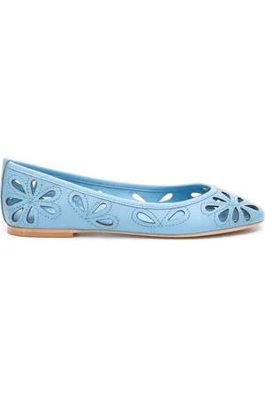 Sarah Chofakian Leather ballerinas