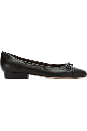Sarah Chofakian Leather ballerinas