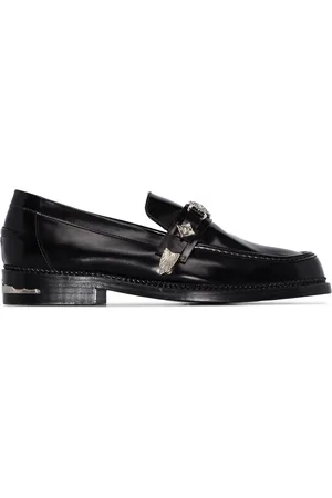 TOGA VIRILIS Buckled strap loafers