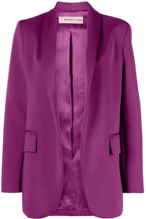 BLANCA Open-front blazer