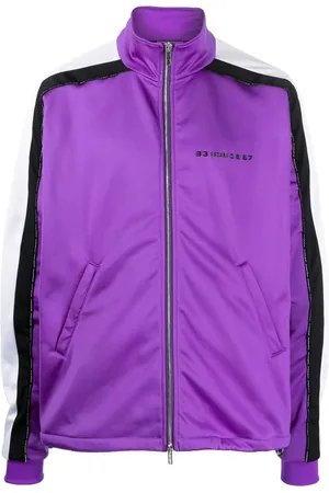 VTMNTS Side stripes zip-up jacket