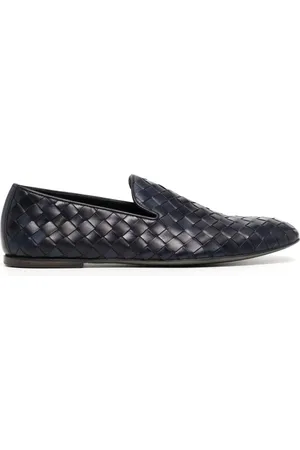 Neil Barrett Woven-leather loafers