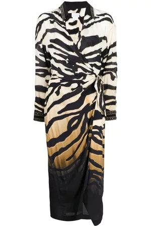 Camilla Women Evening Dresses - Lace-up twisted dress - Black
