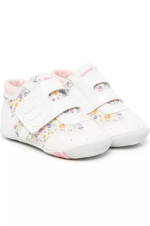 Miki House Sneakers - Floral print sneakers - Pink