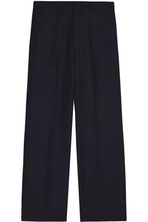 Ami Formal Pants - Wide-leg tailored trousers - Black