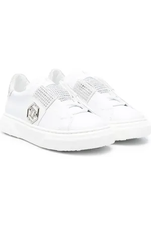 Philipp Plein Crystal-embellished low-top sneakers