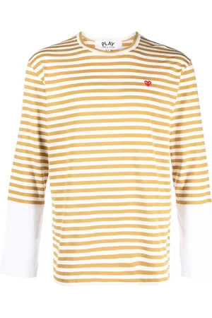 Comme des Garçons Striped long-sleeved T-shirt