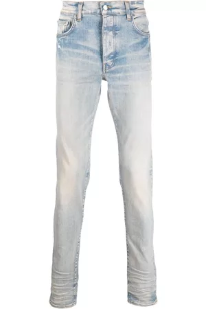 AMIRI Men Skinny Jeans - Mdi-rise skinny-fit jeans - Blue