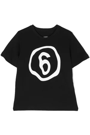 Maison Margiela Logo motif cotton T-shirt - Black