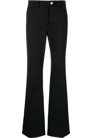 Courrèges Mid-rise flared trousers