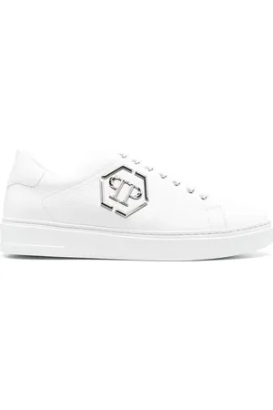 Philipp Plein Leather low-top sneakers