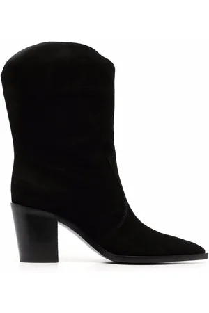 Gianvito Rossi Denver 70mm suede ankle boots