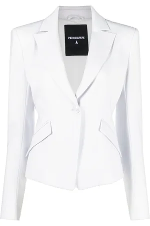 Patrizia Pepe Fitted single-breasted blazer