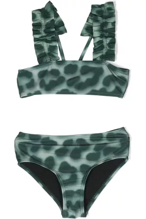 Molo Abstract-pattern bikini - Green