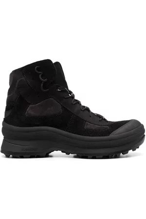 Jil Sander Panelled hiking boots - Black