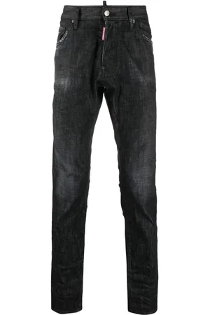 Dsquared2 Tapered slim-cut jeans