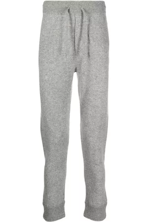 Ralph Lauren Men Sweatpants - Jersey cashmere track trousers - Grey