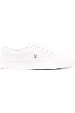 Ralph Lauren Women Low Top & Lifestyle Sneakers - Low-top lace-up sneakers - White