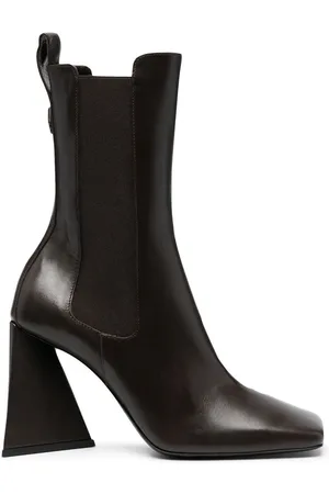 The Attico Devon square-toe ankle boots