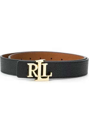 Ralph Lauren Reversible logo belt - Black
