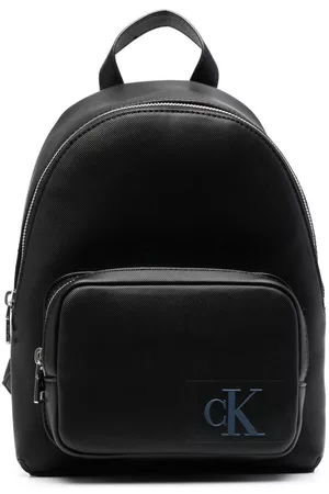 Calvin Klein Men Rucksacks - Logo-patch backpack - Black