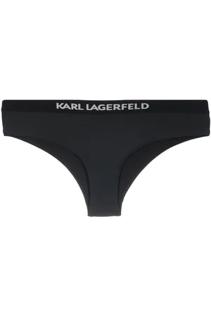 Karl Lagerfeld KL Monogram Bikini Top - Farfetch