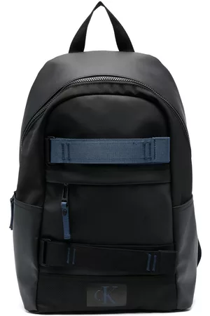 Calvin Klein Men Rucksacks - Strap-detail backpack - Black