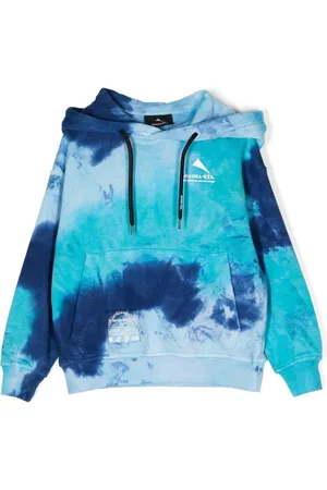 MAUNA KEA Tie-dye logo-print hoodie