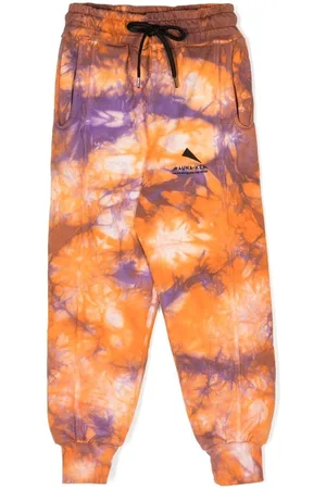 MAUNA KEA Tie-dye cotton track pants