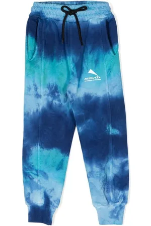 MAUNA KEA Tie-dye cotton track pants